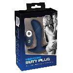 Plugs et godes Anal Plug Anal Rechargeable Telecommande Bleu