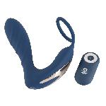 Plug Anal Rechargeable Telecommande Bleu + Anneau Plug Anal Rechargeable Telecommande Bleu + Anneau