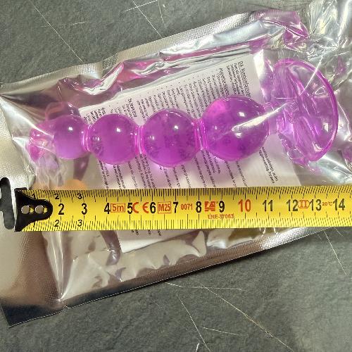 Plugs et godes Anal plug anal rose L13cm - D2.9