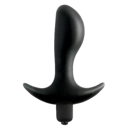 Plug anal vibrant - 12.2cm - D1.9-3cm noir