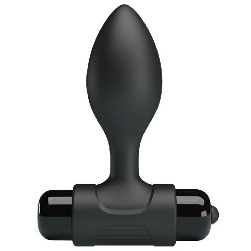 Plug Anal Vibrant Pretty Love Noir D2.5cm