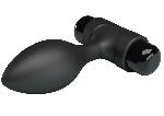 Plug Anal Vibrant Pretty Love Noir D2.5cm