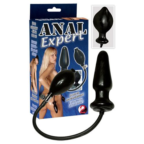 Plugs et godes Anal Plug en latex eXtremement gonflage - Anal Expert