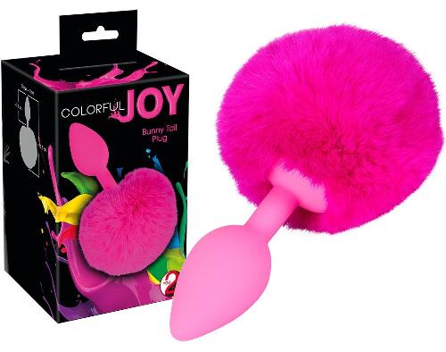 Plug en Silicone Colorful Joy Bunny Tail