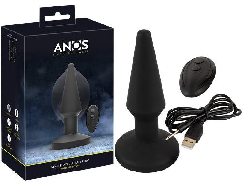 Plugs et godes Anal Plug Rechargeable Telecommande Gonflant Anos