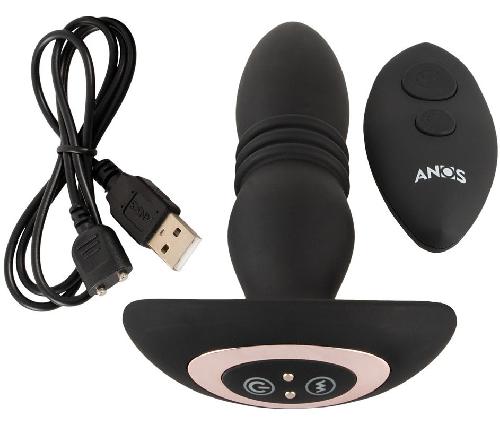 Plugs et godes Anal Plug Rechargeable Telecommande Va et Vient Anos