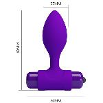 Plug Vibrant Pretty Love Violet D2.7cm