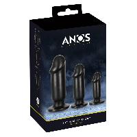 Plugs et godes Anal ANOS set d'entrainement 3 plugs