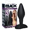 Plugs et godes Anal Gode anal Black Velvet en silicone