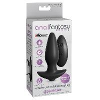 Plugs et godes Anal Plug anal AFC RC Silicone Plug Black