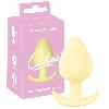 Plugs et godes Anal Plug Anal Cuties en Silicone Jaune