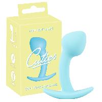 Plugs et godes Anal Plug Anal Cuties Point-P en Silicone Bleu