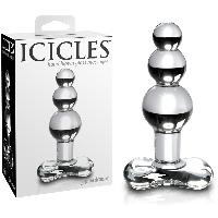 Plugs et godes Anal Plug Anal en Verre Icicles No. 47