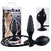 Plugs et godes Anal Plug anal gonflable sur ventouse - noir - 15cm