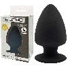 Plugs et godes Anal Plug Anal Noir Double Densite L - O 7.2 cm