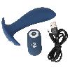 Plugs et godes Anal Plug Anal Rechargeable Telecommande Bleu
