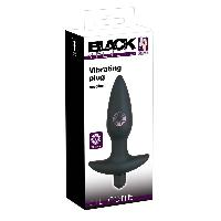 Plugs et godes Anal Plug anal vibrant moyen Black Velvet