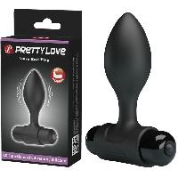 Plugs et godes Anal Plug Anal Vibrant Pretty Love Noir D2.5cm