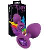 Plugs et godes Anal Plug Coloful Joy en silicone pourpre