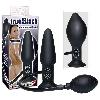Plugs et godes Anal Plug en Silicone vibrant Gonflable - TrueBlack