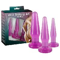 Plugs et godes Anal Set entrainement plaisir anal