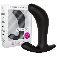 Plugs et godes Anal Twisting Tom Accessoire compatible avec electrostimulation - Noir - Taille 14cm - Mystim