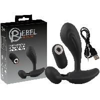 Plugs et godes Anal Vibromasseur de Prostate USB Telecommande Rebel