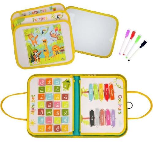 Jeu D'apprentissage Pochette d'Activitées - Montessori - JADE - Jeu Educatif - Voyage - Sensoriel - Jeu Pour Enfant - Design Français