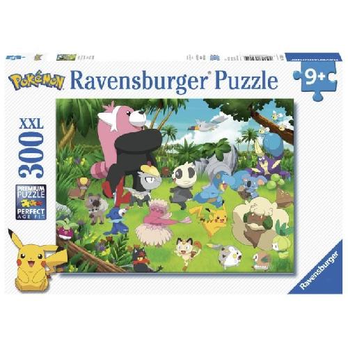 Puzzle POKÉMON Puzzle 300 pieces XXL - Pokémon sauvages - Ravensburger - Puzzle Enfant 300 pieces - Des 9 ans