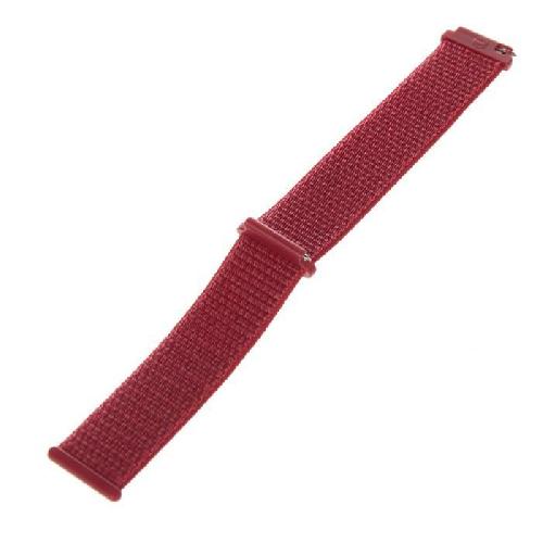 Coach Sportif - Suivi Activites Quotidiennes POLAR Bracelet Unite pour montre 20 mm S-L - Velcro Rouge