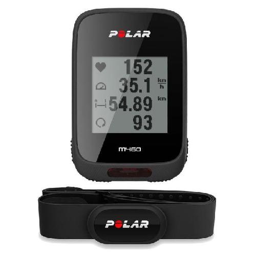 Compteur Pour Cycle POLAR Compteur velo GPS M460 avec ceinture cardio H10