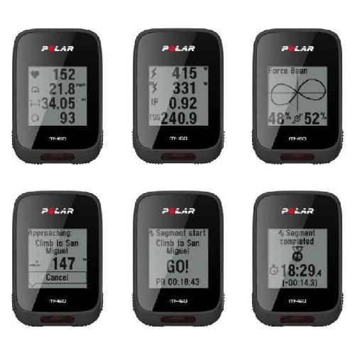 Compteur Pour Cycle POLAR Compteur velo GPS M460 avec ceinture cardio H10