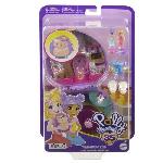 Univers Miniature - Habitation Miniature - Garage Miniature Polly Pocket-Café du Hérisson-Coffret et figurines. jouet de voyage HRD37