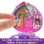 Univers Miniature - Habitation Miniature - Garage Miniature Polly Pocket-Café du Hérisson-Coffret et figurines. jouet de voyage HRD37