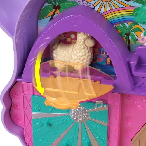 Poupee Polly Pocket-Coffret Aventures du Lama HKV33