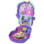 Poupee Polly Pocket-Coffret Chiot Festif soirée pyjama -Jouet De Voyage - 4 ans+- JCR38