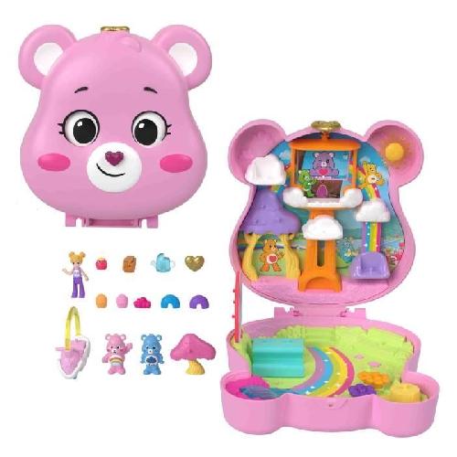 Poupee Polly Pocket-Coffret Les Bisounours-Figurines Et Accessoires - 4 ans+- JCC14