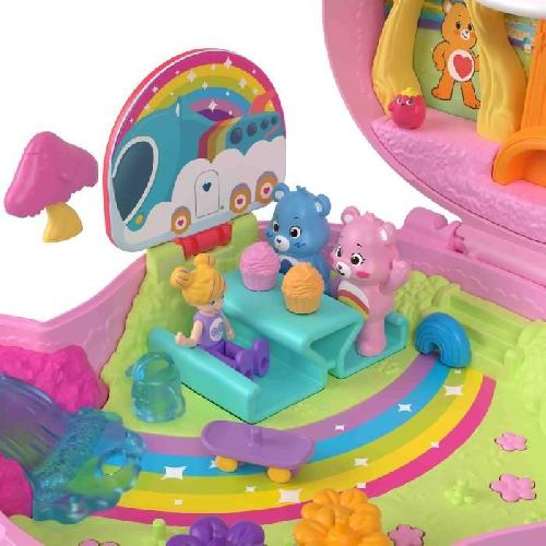 Poupee Polly Pocket-Coffret Les Bisounours-Figurines Et Accessoires - 4 ans+- JCC14