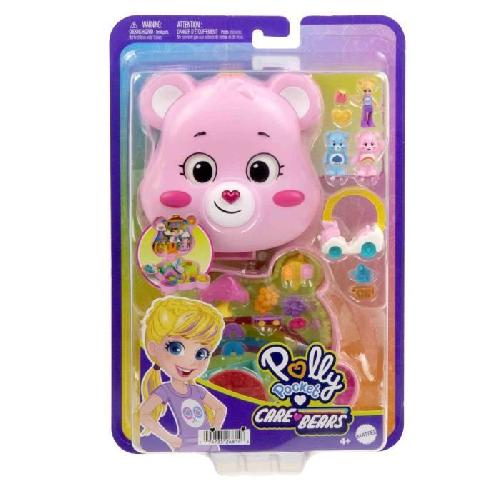 Poupee Polly Pocket-Coffret Les Bisounours-Figurines Et Accessoires - 4 ans+- JCC14