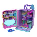 Figurine Miniature - Personnage Miniature Polly Pocket-Coffret Valise Polly Pocket Pollyville HKV43