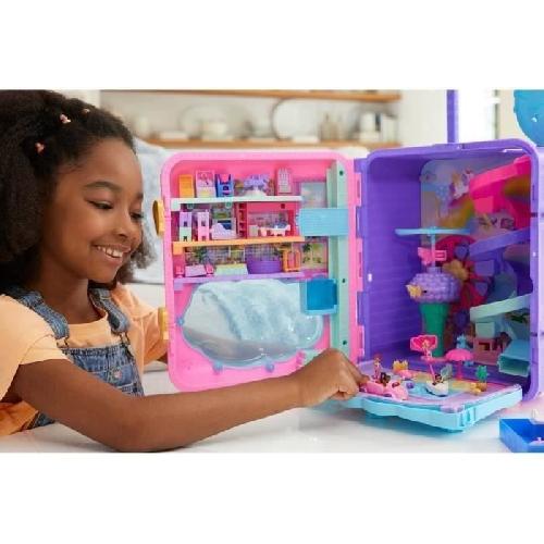 Figurine Miniature - Personnage Miniature Polly Pocket-Coffret Valise Polly Pocket Pollyville HKV43