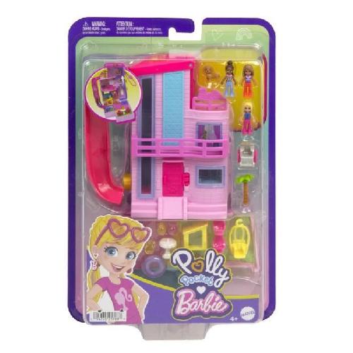 Maison - Accessoire Maison Poupee Polly Pocket-Maison de Reve Barbie-Coffret avec 3 mini-figurines HWP11