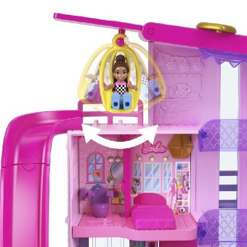 Maison - Accessoire Maison Poupee Polly Pocket-Maison de Reve Barbie-Coffret avec 3 mini-figurines HWP11