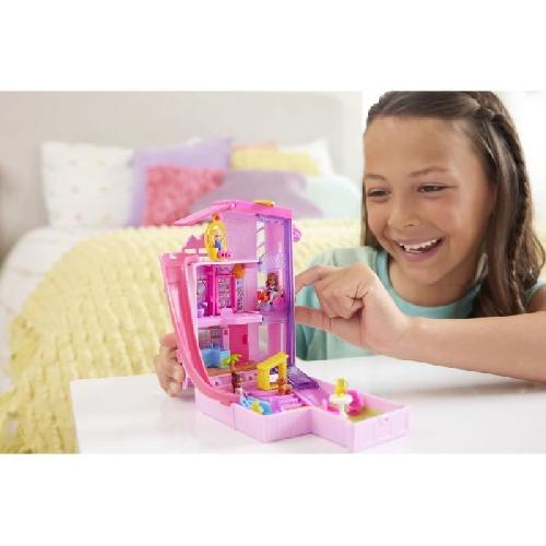 Maison - Accessoire Maison Poupee Polly Pocket-Maison de Reve Barbie-Coffret avec 3 mini-figurines HWP11