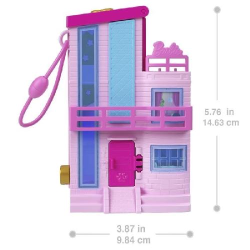 Maison - Accessoire Maison Poupee Polly Pocket-Maison de Reve Barbie-Coffret avec 3 mini-figurines HWP11