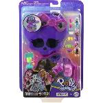 Poupee Polly Pocket-Monster High-Coffret 3 mini-figurines et 10 accessoires HVV58