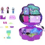 Poupee Polly Pocket-Monster High-Coffret 3 mini-figurines et 10 accessoires HVV58