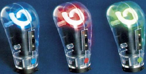 Levier - Pommeaux Pommeau de levier de vitesse avec neon - Rouge - NA70 - 12V - 666-CaL