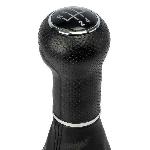 Pommeau De Levier De Vitesse Pommeau + soufflet adaptable compatible avec Golf 4 - 5-6 vitesses - Noir