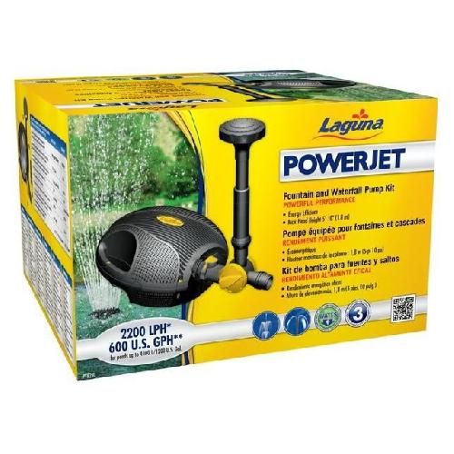 Pompe A Eau Aquarium Pompe Powerjet 600-2200 - LAGUNA - Pour jets d'eau et cascade - Anti-colmatage